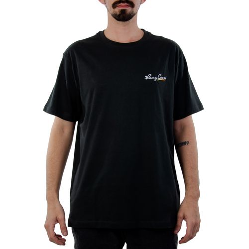 Camiseta Masculina Hang Loose Spray PRETO-HLTS010799-